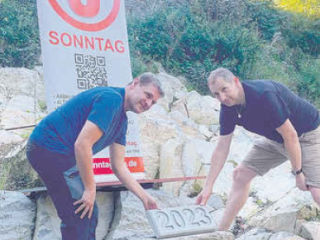 2023 Milseburg Grundsteinlegung
